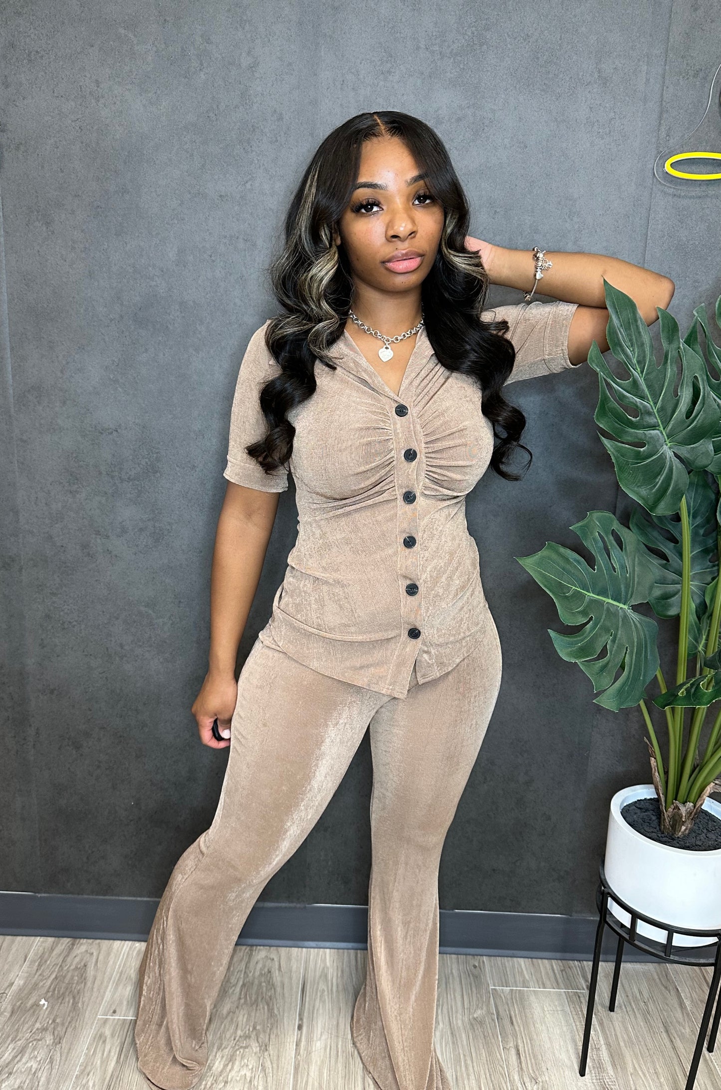 “WIFEY MATERAL” MOCHA SET