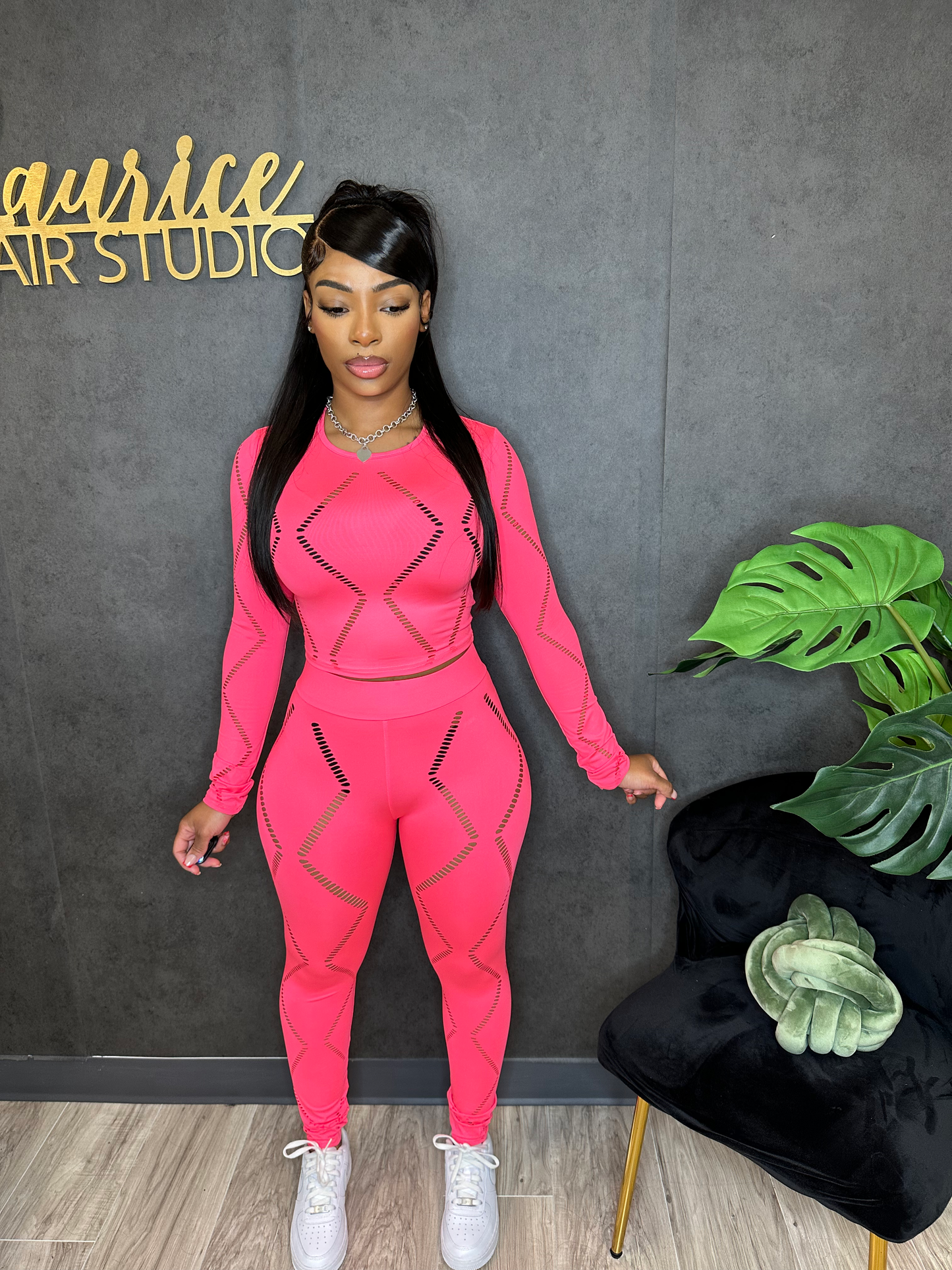 “MAKE IT HAPPEN” PINK SET