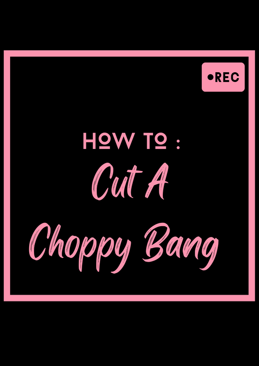 HOW TO: Cut A Choppy Bang