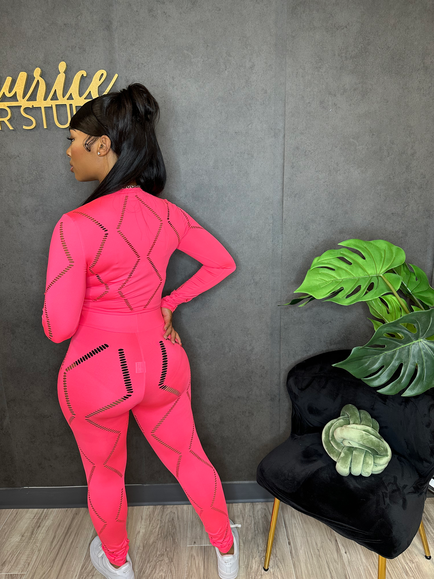 “MAKE IT HAPPEN” PINK SET