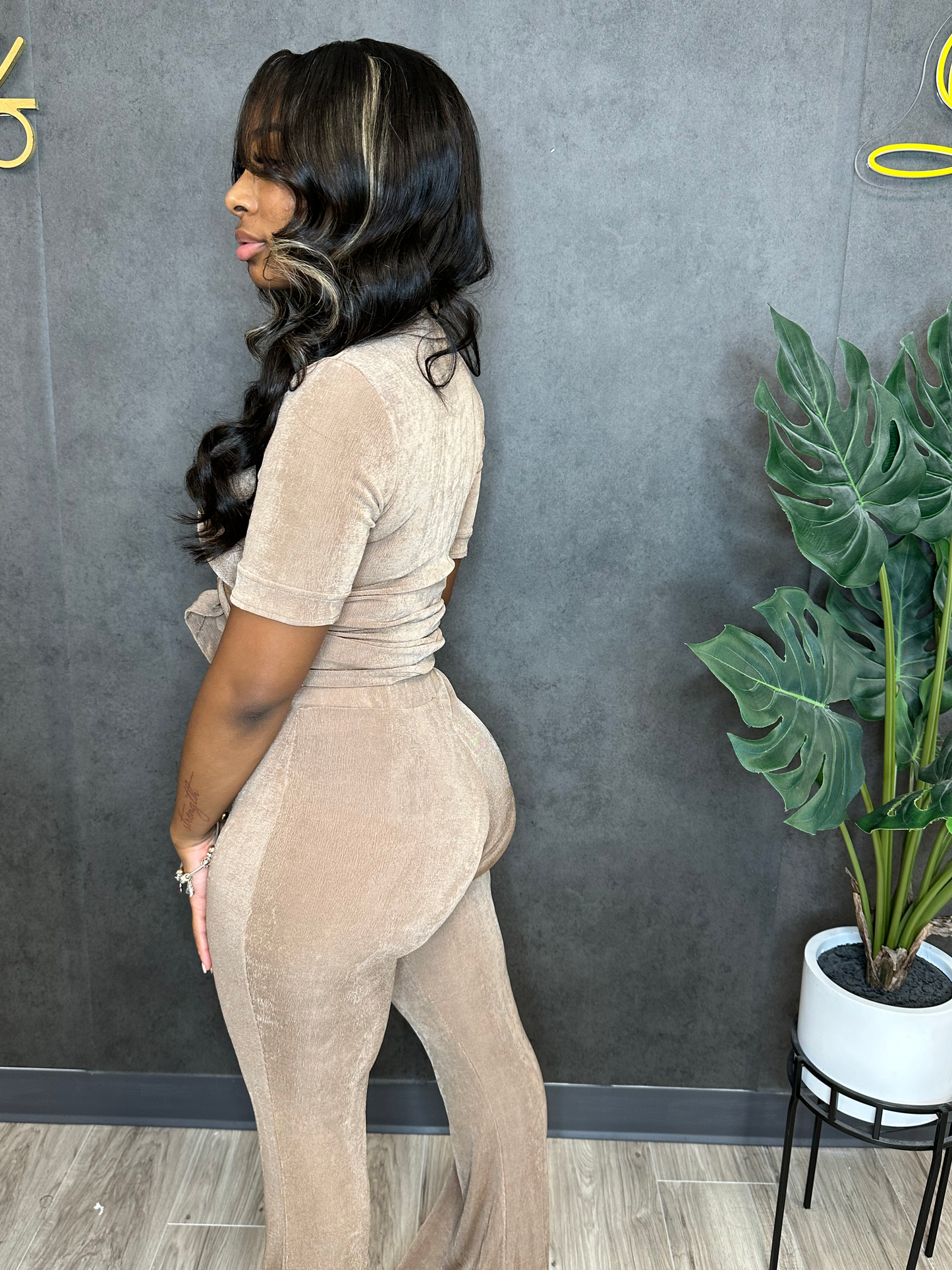 “WIFEY MATERAL” MOCHA SET